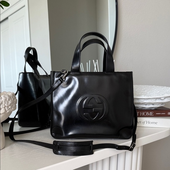 Gucci Interlocking G Top Handle Bag - Picture 1 of 10